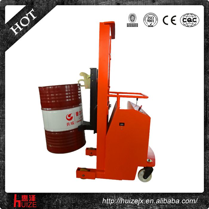 半電動(dòng)配重油桶車（無底腿，只堆垛，不翻轉(zhuǎn)）